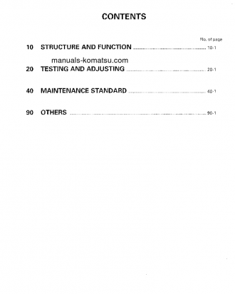 D575A-2(JPN) S/N 10035-UP Shop (repair) manual (English)