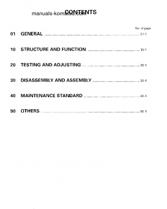 PC128UU-2(JPN) S/N 5001-UP Shop (repair) manual (English)