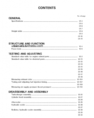 PC400LC-6(JPN) S/N 32488-UP Shop (repair) manual (English)