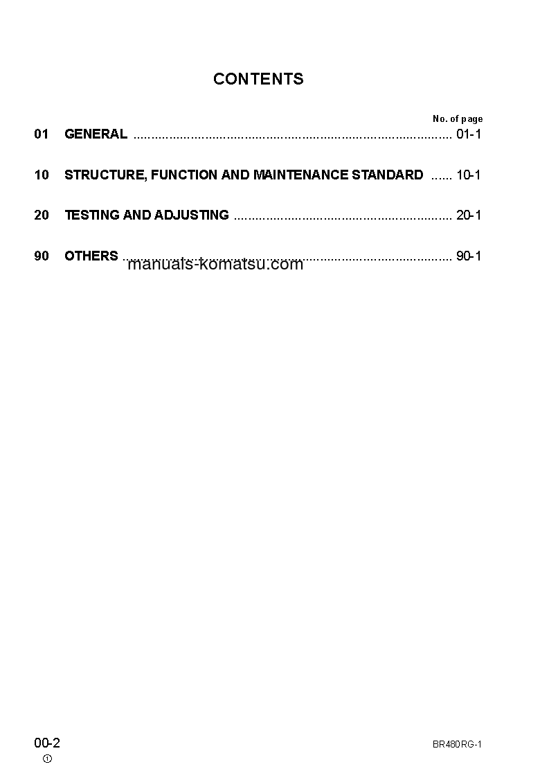 Protected: BR480RG-1(JPN) S/N 1001-UP Shop (repair) manual (English)