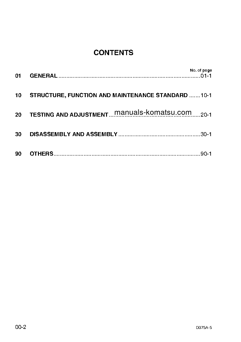 Protected: D375A-5(JPN)-RADIO CONTROL S/N 18020, 18040 Shop (repair) manual (English)