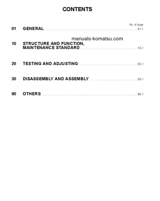 PC78MR-6(JPN) S/N 1001-UP Shop (repair) manual (English)