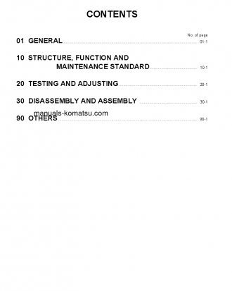 PC308USLC-3(JPN) S/N 20001-UP Shop (repair) manual (English)