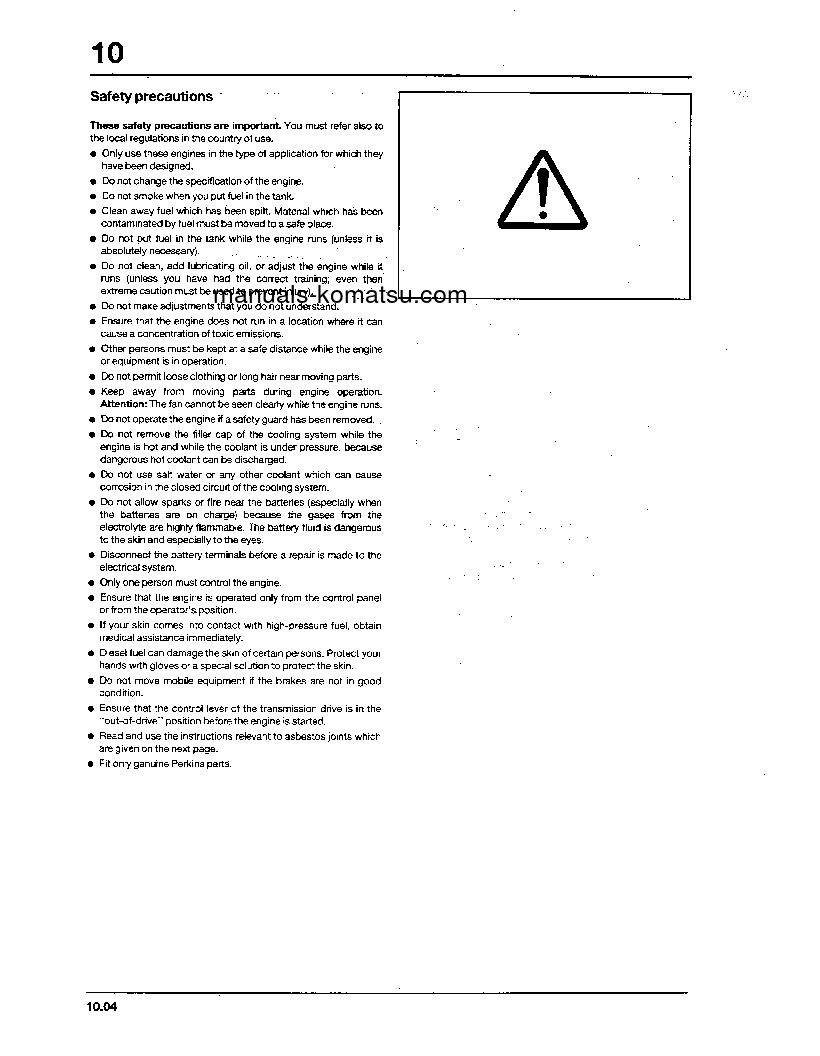 Protected: 1006-6(GBR)-PERKINS-6T2 S/N U544620W-UP Shop (repair) manual (English)