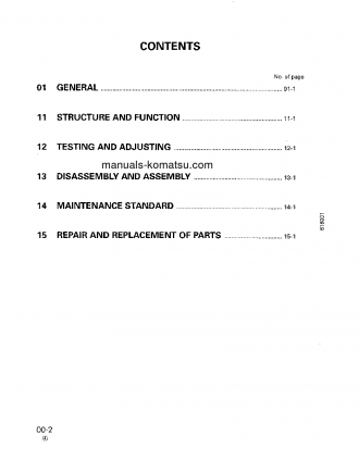 12V170-1(JPN) S/N ALL Shop (repair) manual (English)