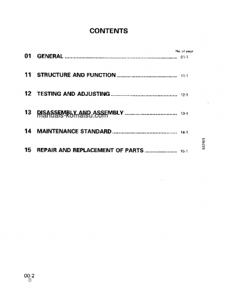6D108-1(JPN) S/N ALL Shop (repair) manual (English)