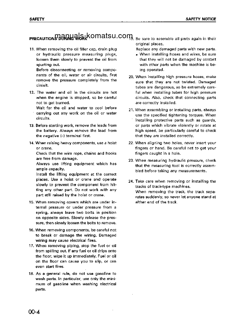 Protected: 6D108-1(JPN) S/N ALL Shop (repair) manual (English)