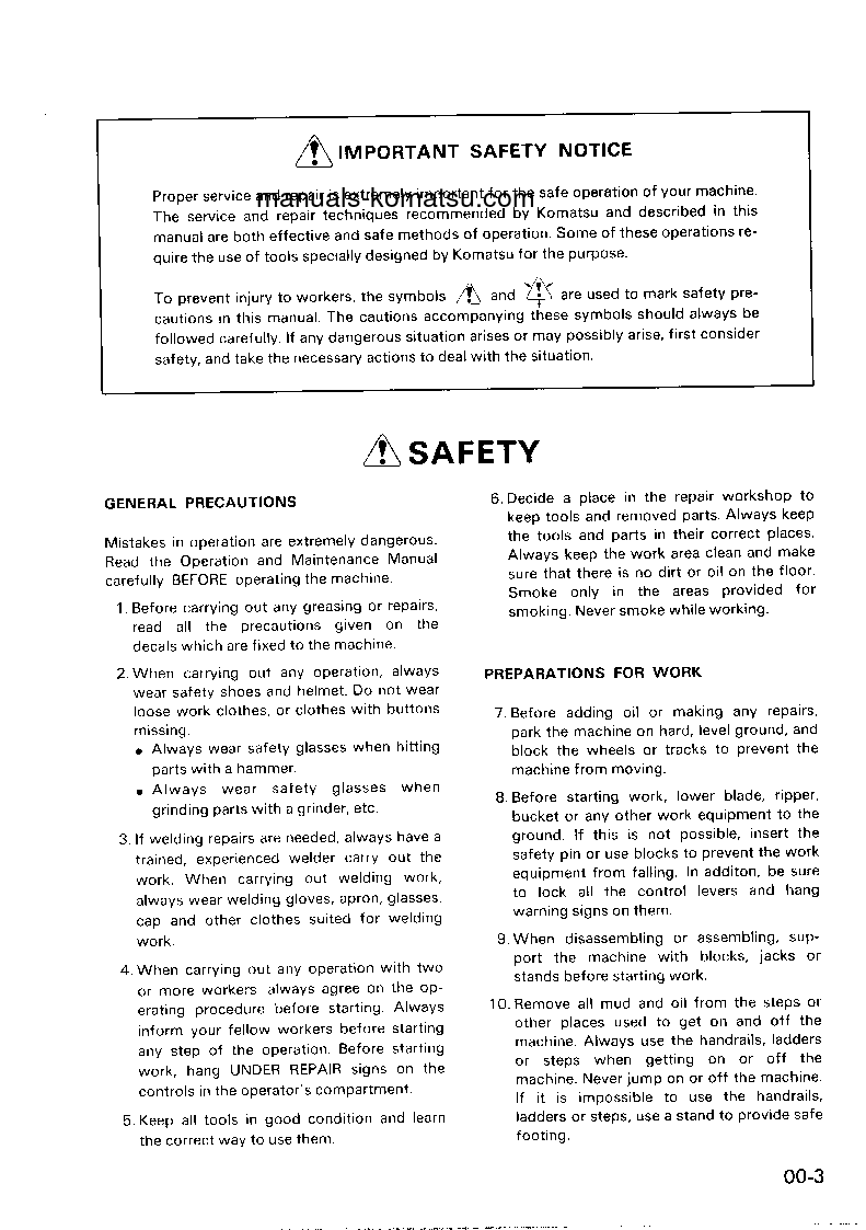 Protected: 4D130-1(JPN) Shop (repair) manual (English)