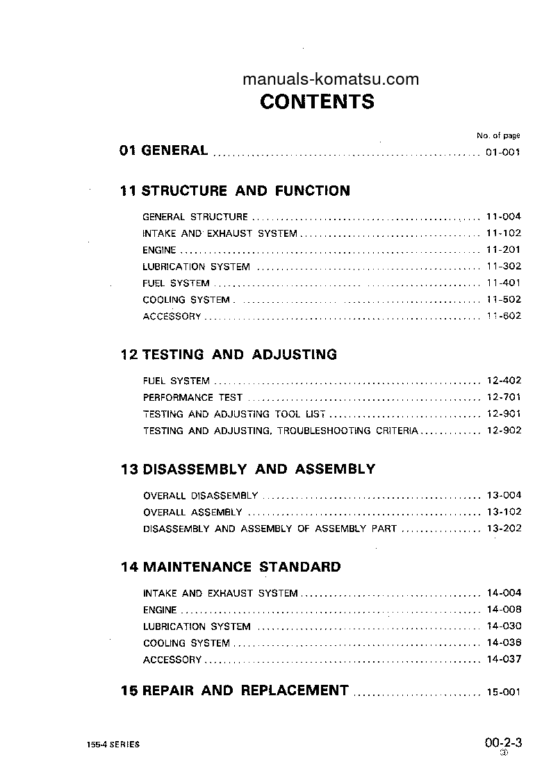 Protected: S6D155-4(JPN) Shop (repair) manual (English)