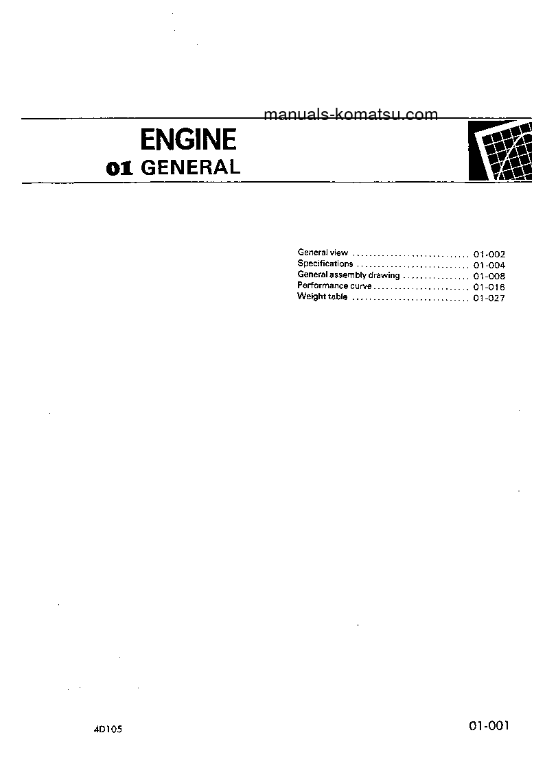 Protected: S4D105-3(JPN)-C S/N 44579-UP Shop (repair) manual (English)