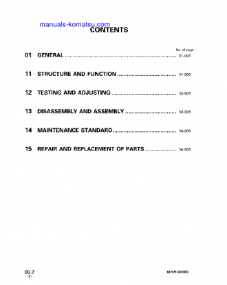 WA470-3(DEU) S/N WA470H20051-20668 Shop (repair) manual (English)
