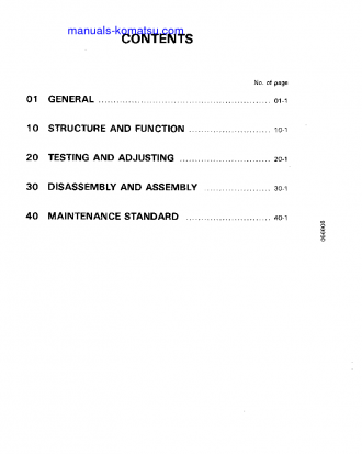 HD325-6(JPN) S/N 5001-5679 Shop (repair) manual (English)