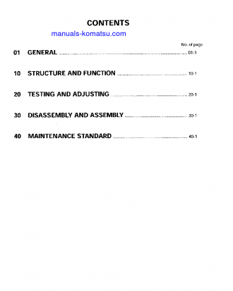 PC75UU-2(JPN) S/N 5001-UP Shop (repair) manual (English)