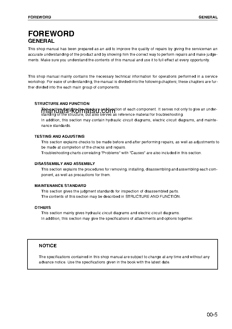 Protected: PC75UU-2(JPN) S/N 5001-UP Shop (repair) manual (English)