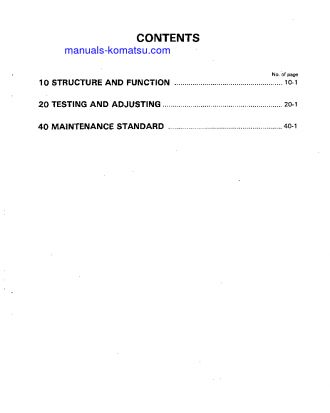 WA30-5(JPN) S/N 15001-22004 Shop (repair) manual (English)