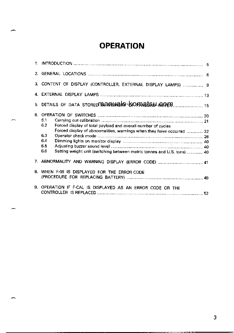 Protected: HD785-3(JPN)-PAYLOAD METER S/N 2001-UP Shop (repair) manual (English)