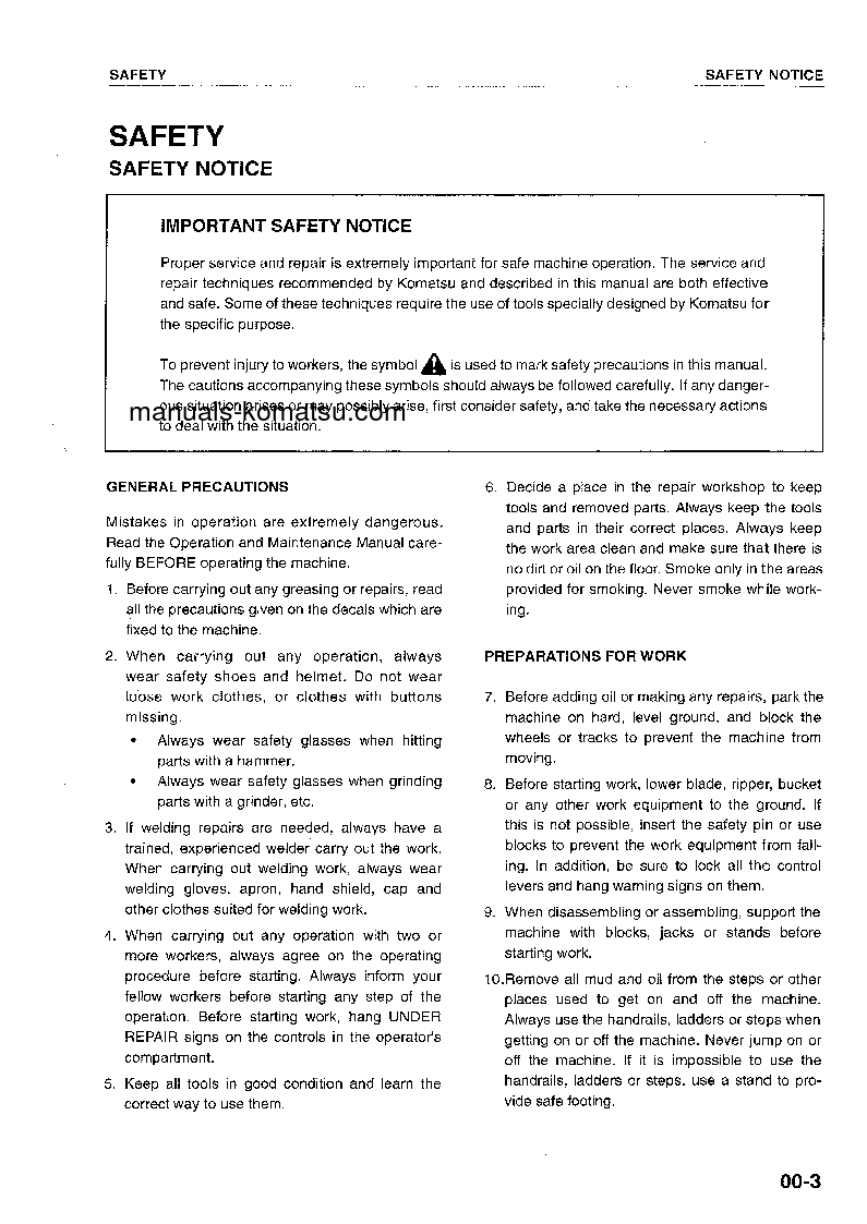 Protected: D85ESS-2(JPN)-A S/N 3001-UP Shop (repair) manual (Russian)