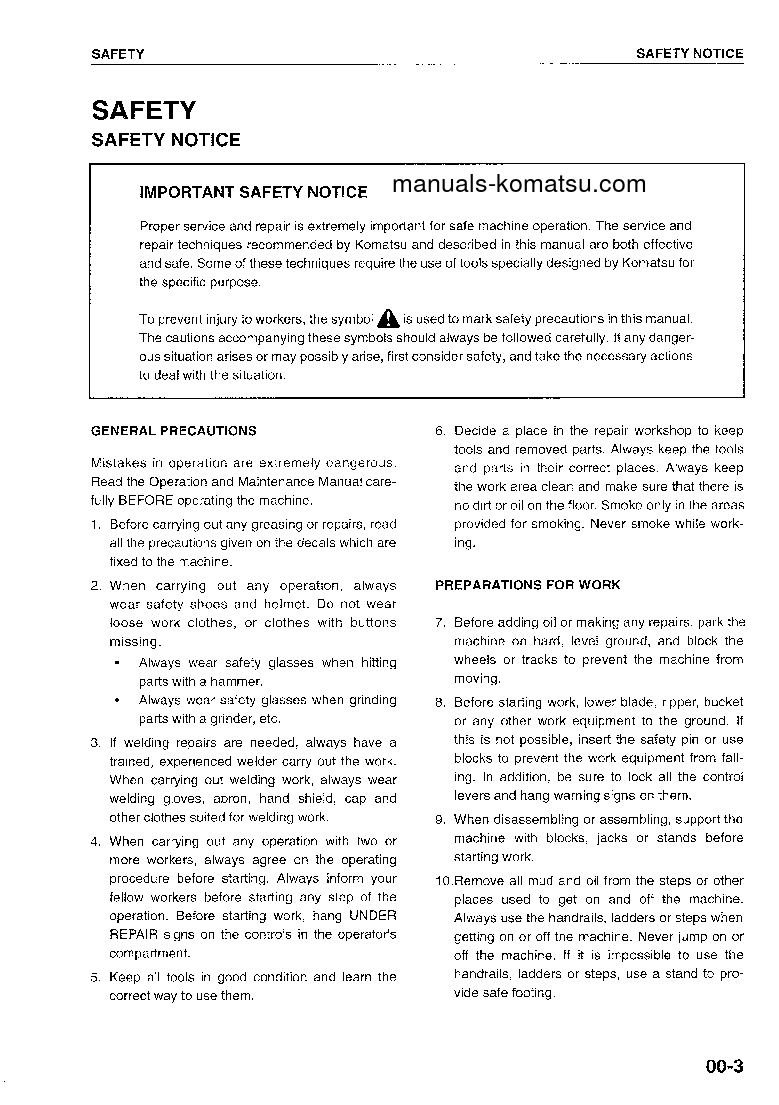 Protected: D85ESS-2(JPN) S/N 3001-UP Shop (repair) manual (English)
