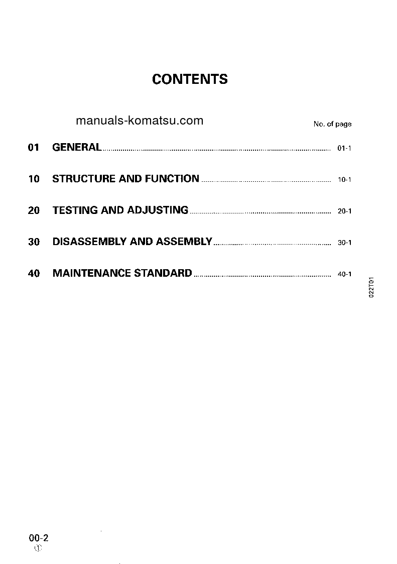 Protected: LW80-1(JPN) S/N 10001-UP Shop (repair) manual (English)