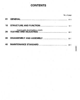 PC120-6(JPN)-CUSTOM S/N 47703-UP Shop (repair) manual (English)