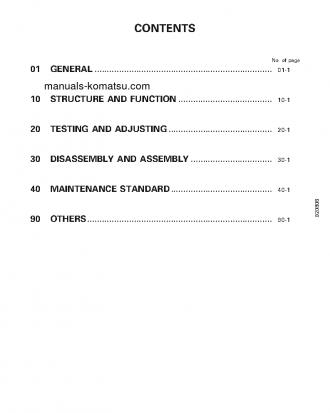 PC400LC-6(JPN) S/N 30001-32000 Shop (repair) manual (English)