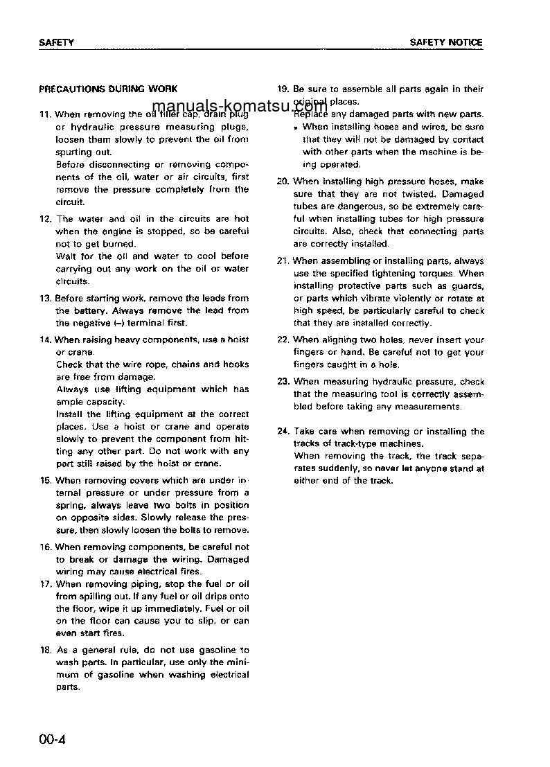 Protected: 6D108E-2(JPN) S/N ALL Shop (repair) manual (English)