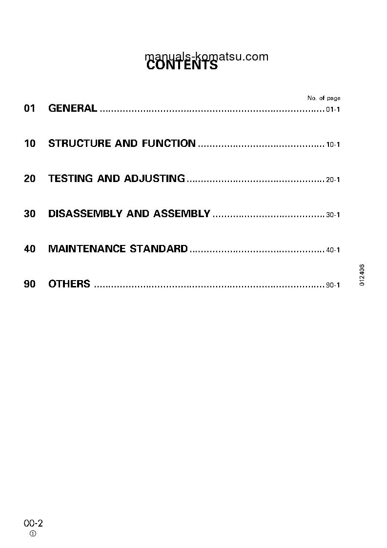 Protected: D41P-6(JPN) S/N 50001-UP Shop (repair) manual (English)