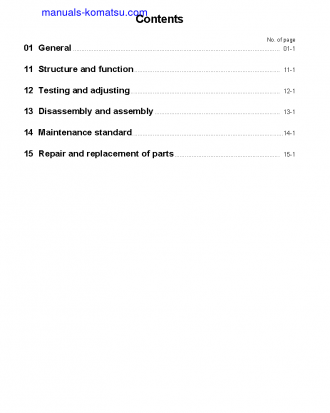 SAA6D140-2(JPN) S/N 10001-UP Shop (repair) manual (English)