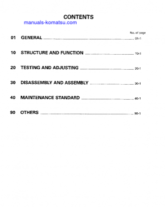PC128US-1(JPN) S/N 1715-UP Shop (repair) manual (English)