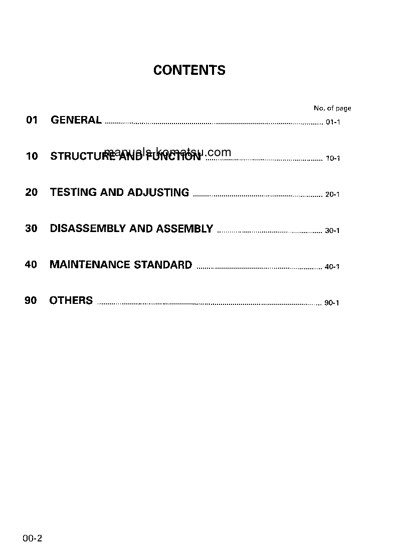 Protected: PC128UU-1(JPN) S/N 2347-UP Shop (repair) manual (English)