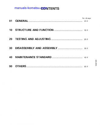 WA450-3(JPN)-LL S/N 50305-UP Shop (repair) manual (English)