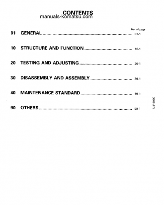 WA320-3(JPN)-CUSTOM S/N 50001-UP Shop (repair) manual (English)