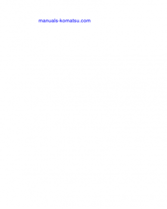 D20S-5(JPN) S/N 45001-UP Shop (repair) manual (English)