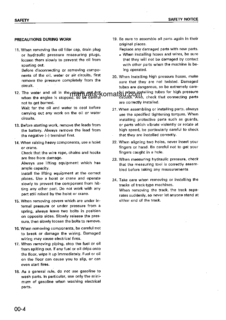 Protected: PC120-6(JPN)-EXCEL S/N 57499-UP Shop (repair) manual (English)