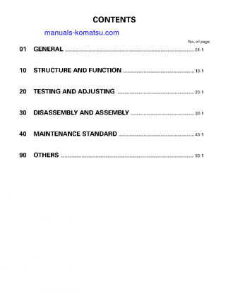 PC120LC-6(JPN) S/N 65504-UP Shop (repair) manual (English)