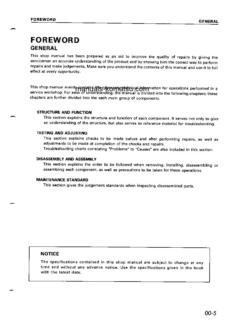 Protected: JV100WA-2(JPN) S/N 21001-UP Shop (repair) manual (English)