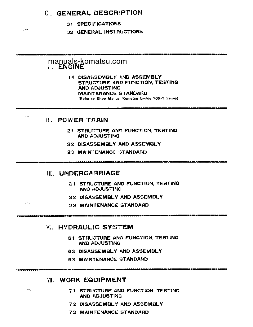 Protected: D31P-16(JPN) S/N 25001-UP Shop (repair) manual (English)