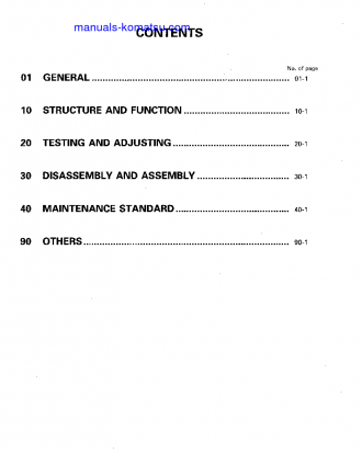 WA180-3(DEU) S/N 53001-UP Shop (repair) manual (English)