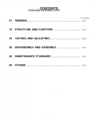 WA800-3(JPN) S/N 50001-UP Shop (repair) manual (English)