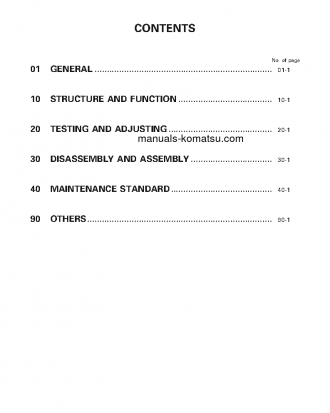 WA900-3(JPN) S/N 50001-UP Shop (repair) manual (English)