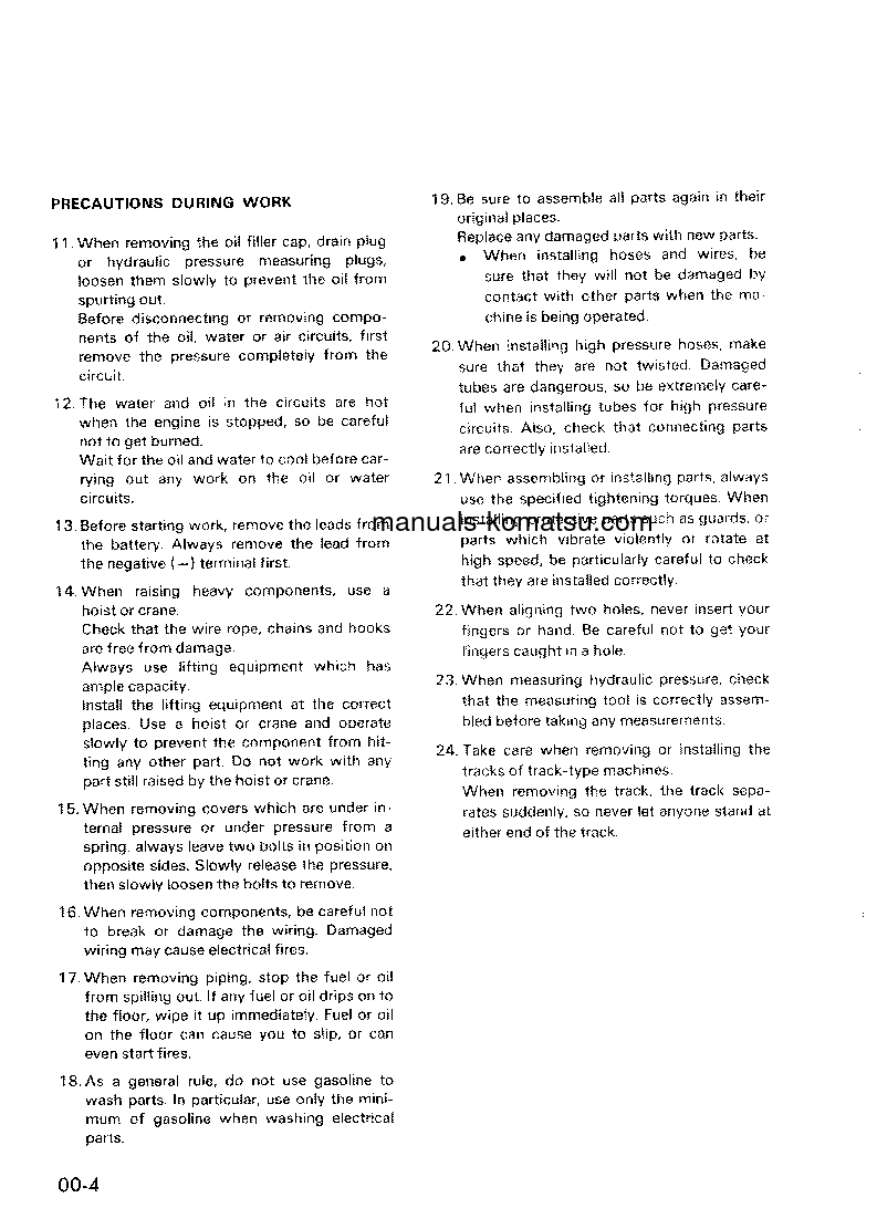 Protected: D66S-1(JPN) S/N 1001-UP Shop (repair) manual (English)