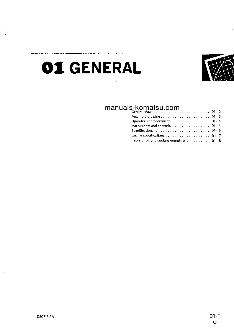 Protected: D60F-8(JPN) S/N 45001-UP Shop (repair) manual (English)