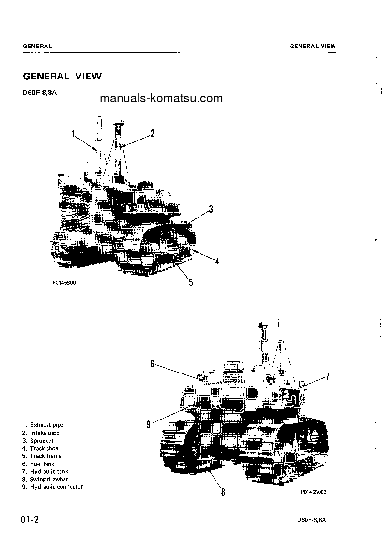 Protected: D60F-8(JPN) S/N 45001-UP Shop (repair) manual (English)