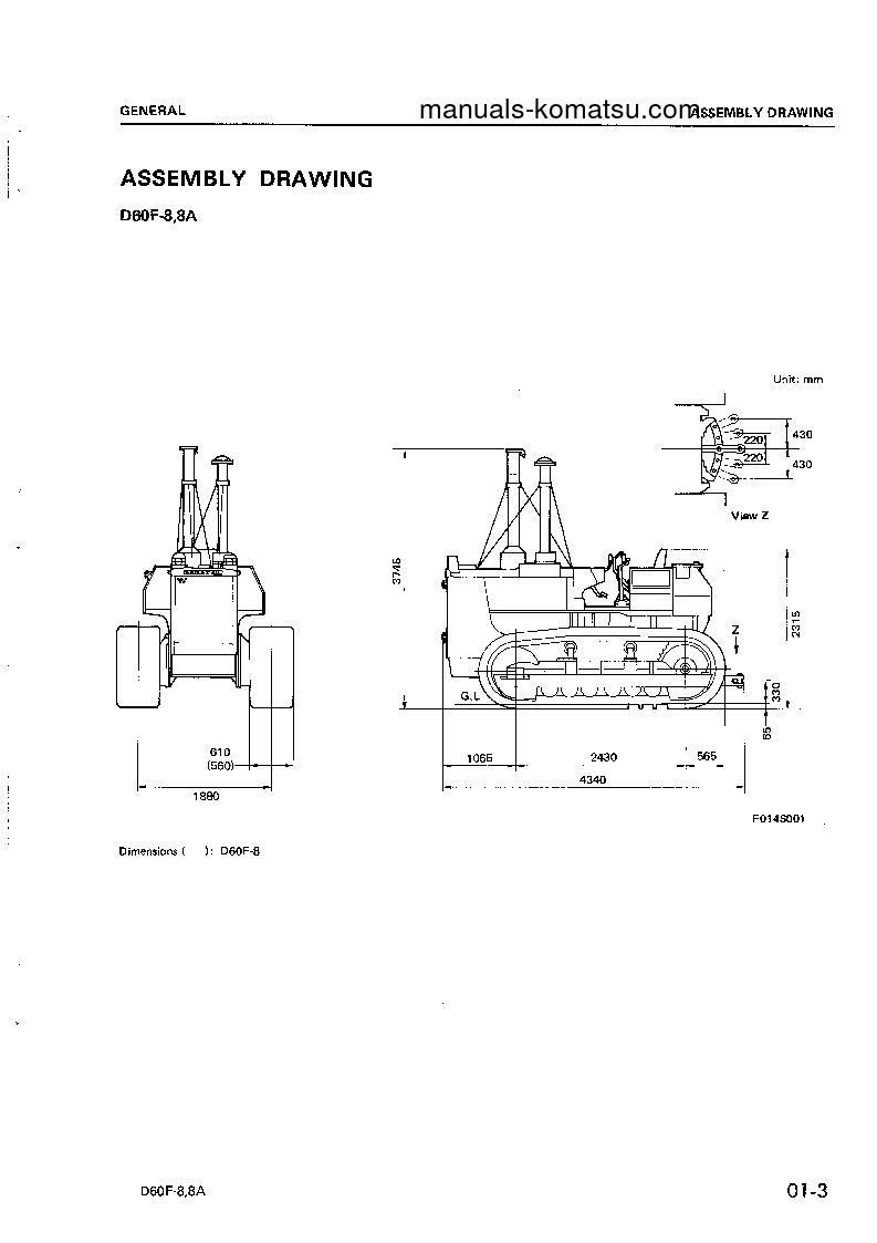 Protected: D60F-8(JPN) S/N 45001-UP Shop (repair) manual (English)