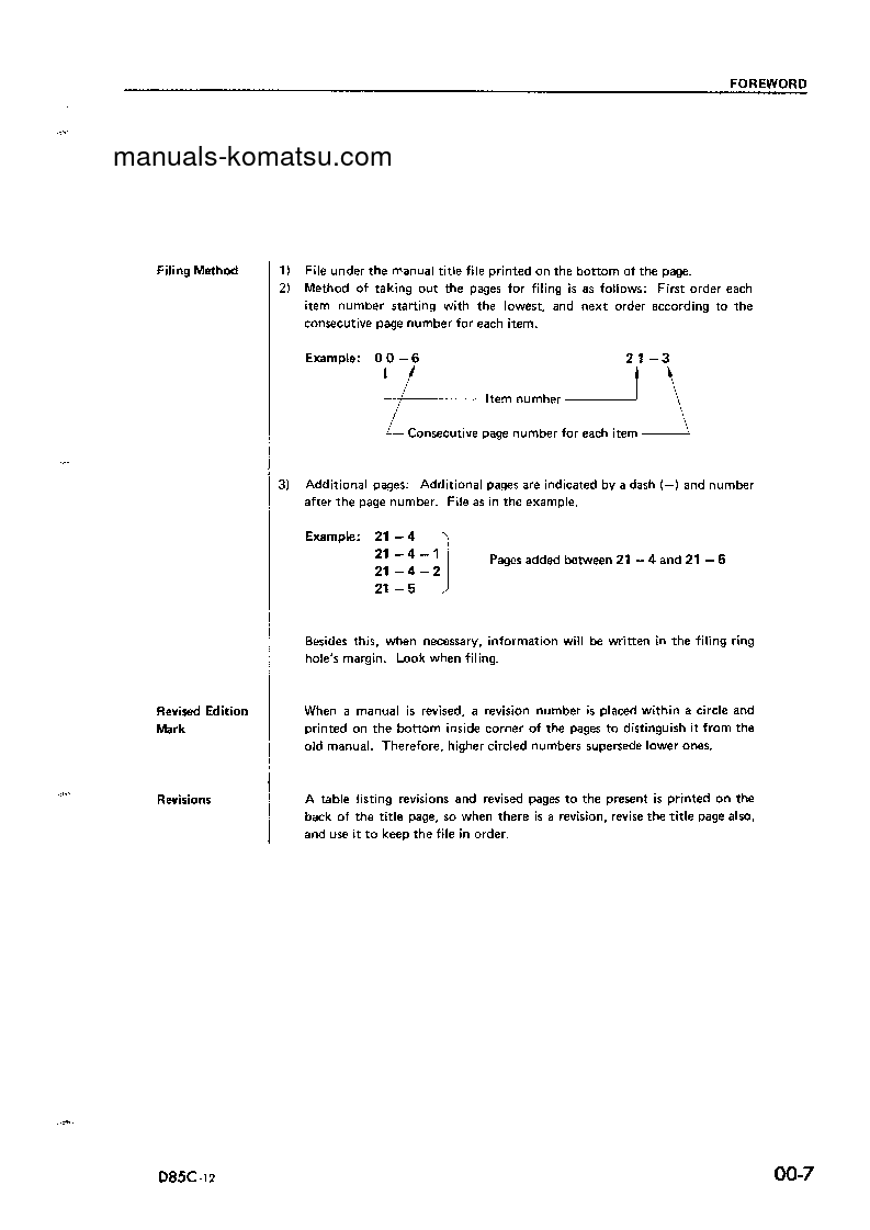 Protected: D85C-12(JPN) S/N 24824-UP Shop (repair) manual (English)