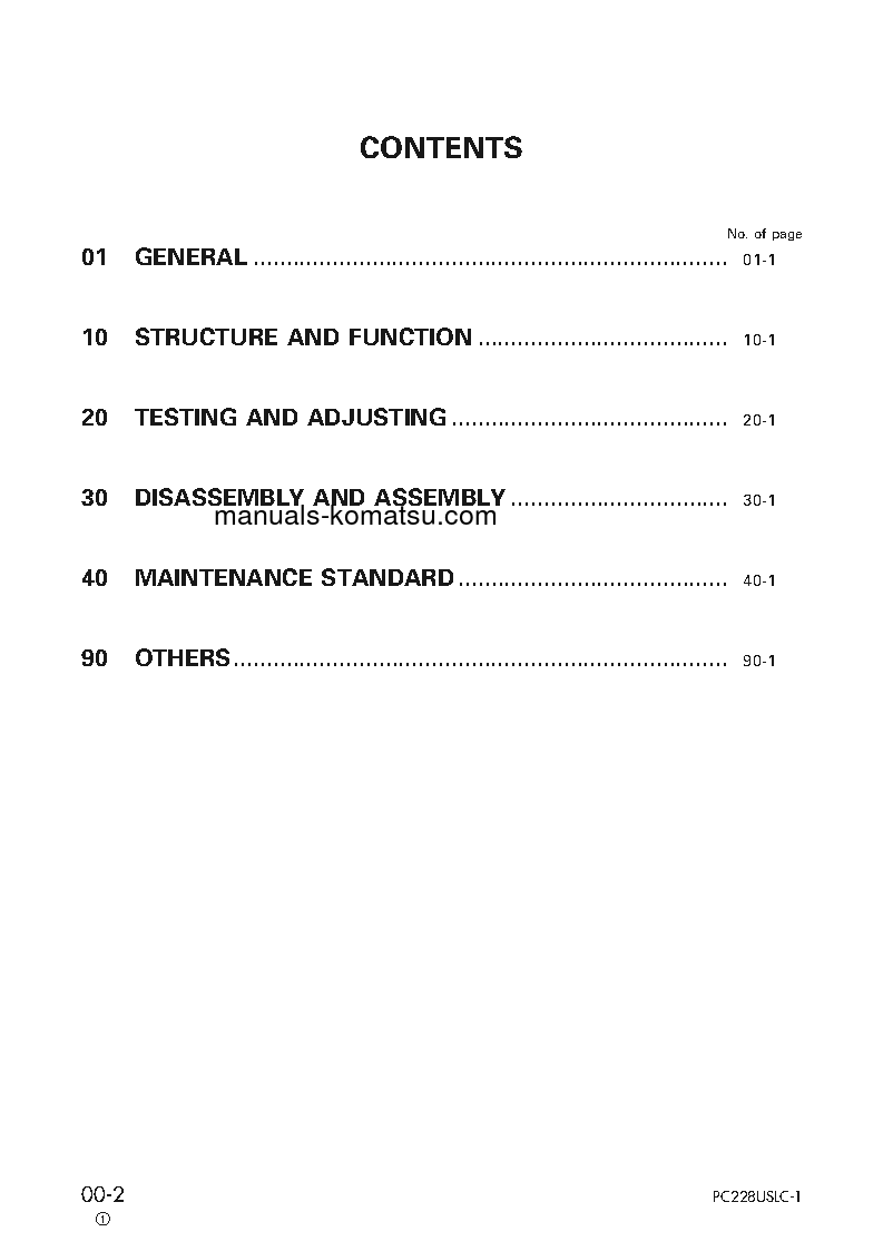 Protected: PC228USLC-1(JPN) S/N 11001-UP Shop (repair) manual (English)