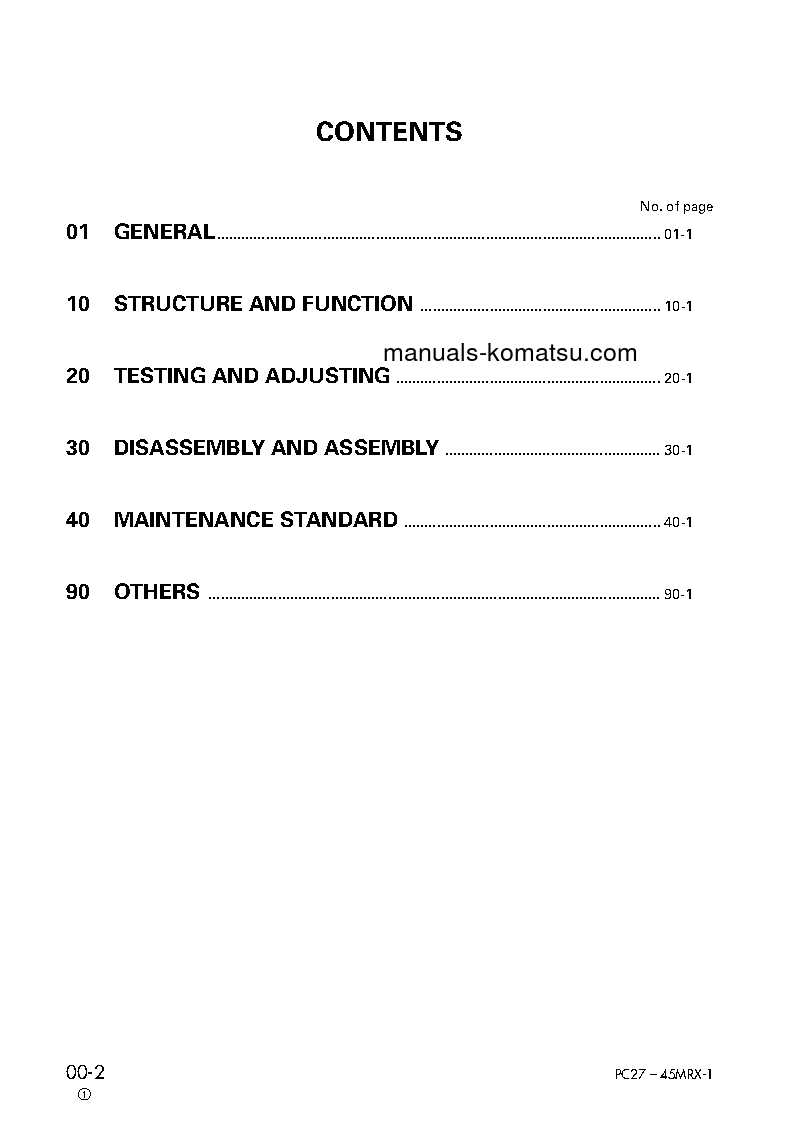 Protected: MX27(JPN) S/N 5001-UP Shop (repair) manual (English)