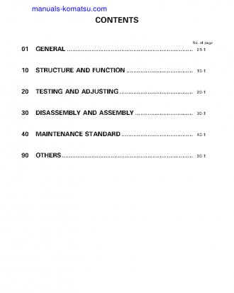 PC600LC-6(JPN) S/N 10001-UP Shop (repair) manual (English)