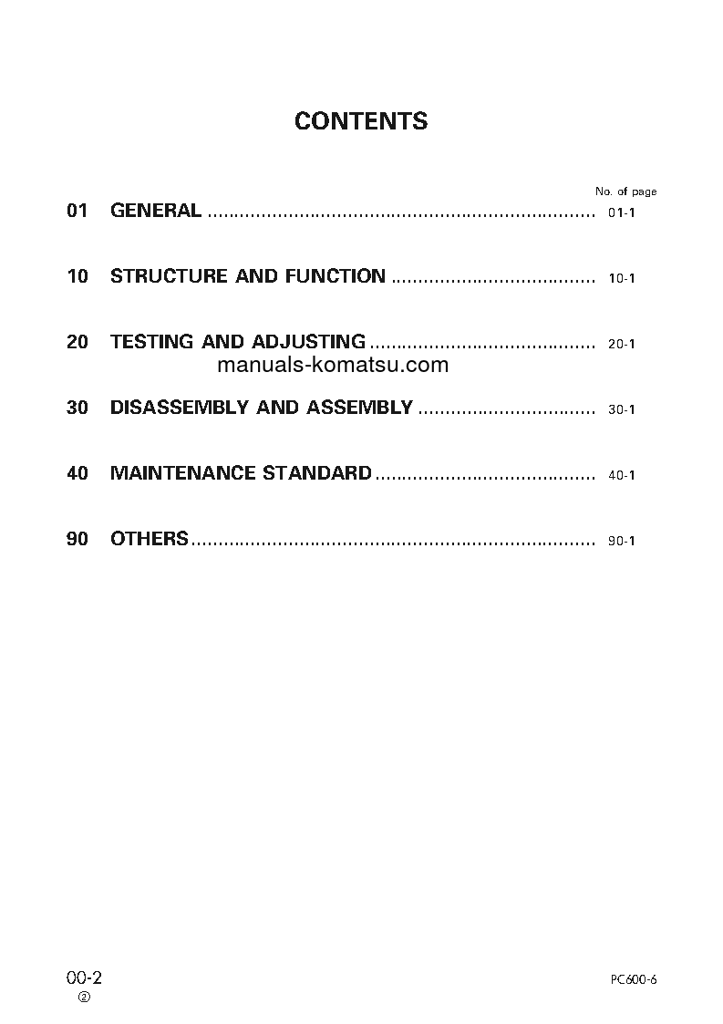 Protected: PC600LC-6(JPN) S/N 10001-UP Shop (repair) manual (English)