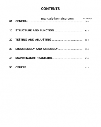 D475A-3(JPN) S/N 10601-10694 Shop (repair) manual (English)